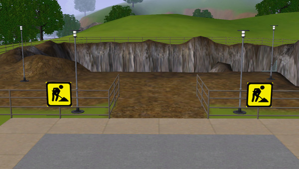 Sims 3 — Excavation Site by deerwalker2 — Dig site with gem spawners.