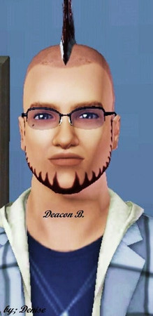 Sims 3 — Deacon Banes by Denise_Designs — Deacon Banes, in search of immortality.