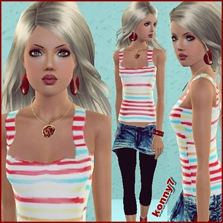 Sims 3 — Letitia by konny7 — Created by konny7
