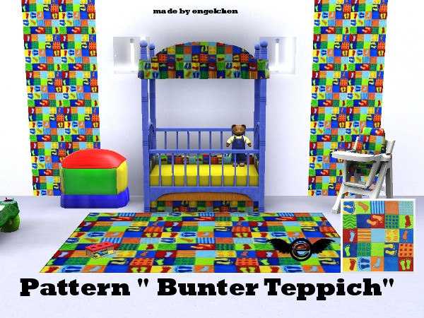 Sims 3 — Pattern Bunter Teppich Muster by engelchen1202 — Pattern Bunter Teppich Muster