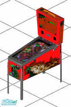 Sims 1 — Dinoausur  pinball (red) by giemelregis — Special cool omg and good
