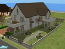 Sims 2 — Margaret Mansion by fleurbleue — Inspired by an IRL mansion, this house has 3 bedrooms, 2 bathrooms, one open