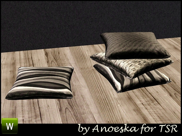 Sims 3 — Amarante Livingroom Stackable Cushion by AnoeskaB — Stackable cushion. Part of the Amarante Livingroom. Made by