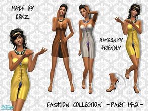 Sims 2 — Fashion Collection - part 142 - by BBKZ — Available as everyday/formal for YAs/adults. Maternity friendly. No EP