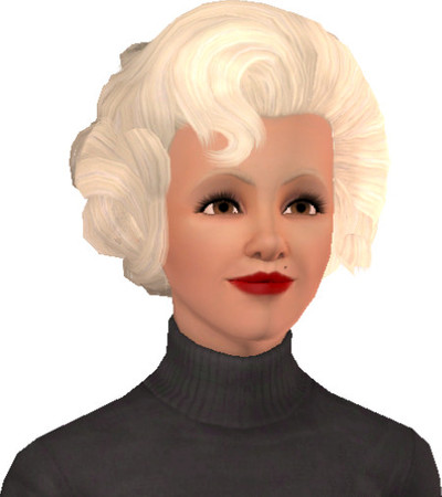 Sims 3 — Marilyn Monroe by amberlyn88 — I did the best I could to make her look like Marilyn! I hope I did a good job and