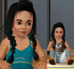 Sims 3 — Marley Jahna by WWEgal2 — BEAUTIFUL mixed race toddler- one of 2 twins (Obviously) Hard to miss!