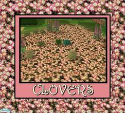 Sims 2 — Floral Rhapsody - Clovers by allison731 — Terrain paint with nice clovers. I hope you will like it. Enjoy.
