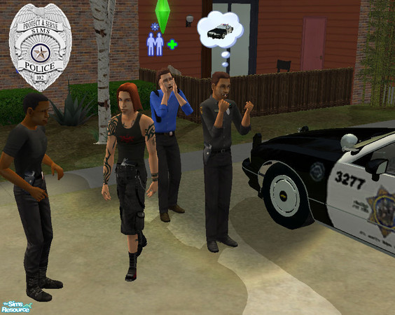 Sims 2 — Protect & Serve Uniforms by PhotoSigs — So You Want To Be In Law enforcement Or A Wanna Be Cop,Then Youll