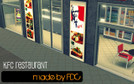 Sims 3 — KFC restaurant v1 by wearebestfriends — a KFC restaurant for your town! 24/7 open! / first creation :) / made by