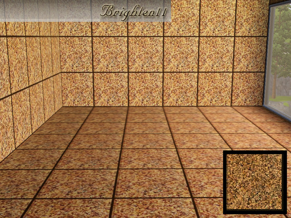 Sims 3 — BR11 Tigress Stone by Brighten11 — Tigress Polished Stone - Brighten11