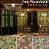 Sims 3 — Art Nouveau Pattern Set by TheBombson — These floral patterns are made to bring a dash of elegance era in your