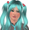 Sims 3 — Miku Hatsune by PrivateSFolger — Miku Hatsune from the Vocaloid 2 series. Miku was the first Japanese Vocaloid