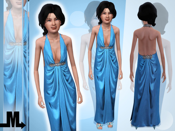 Sims 3 — Heaven [Elder] by miraminkova — This is an amazingly beautiful and elegant dress that only you can look good!