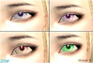 Sims 2 — eye set by mostafa7462 — consist of 4 colours