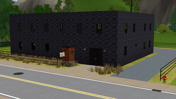 Sims 3 — Abandoned Warehouse by deerwalker2 — Abandoned warehouse with beetle spawners.