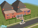 Sims 2 — Sunset Boulevard Mall by blackrosebabe2 — The mall has a restaurant, arcade, 2 different bathrooms, art gallery,