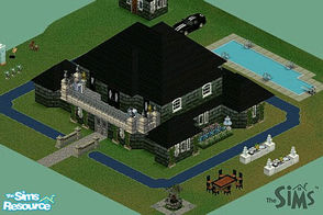 Sims 1 — The Perfect Castle by MasterCrimson_19 — This castle is my very very bestest work so far I hope. You see, I hope