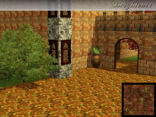 Sims 3 — BR11 Ivy Brick by Brighten11 — Ivy Brick - by Brighten11 for your building projects