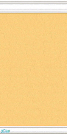 Sims 2 — jsf2CottageRSunshine by jsf — Revised cottage mouldings hold wallpaper the color of Tuscon sunshine.