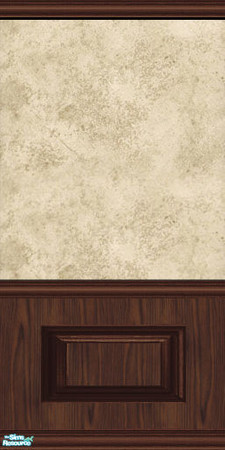Sims 2 — Plain Wall by Halfcreek — created by Halfcreek (part of the school collection)