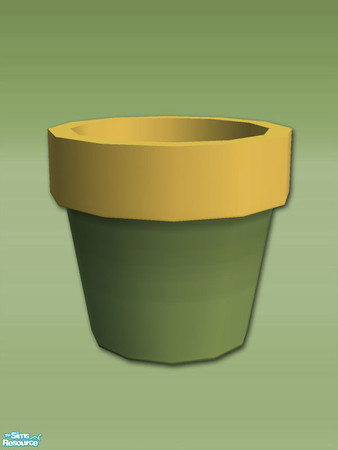 Sims 2 — Garden Shed Plant Pot - Rec 03 by Shakeshaft — Part of a set to create a Garden Potting Shed for your Sims, set