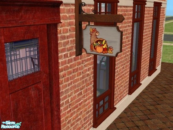 Sims 2 — Retaurant Sign Set 2 - Cornucopia by schweighsr — Tired of eating at the same old places? An all new Cornucopia