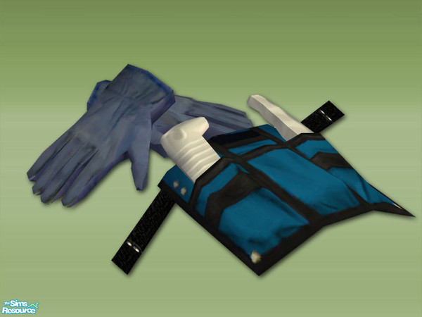 Sims 2 — Garden Shed Gloves and Tools - Rec 03 by Shakeshaft — Part of a set to create a Garden Potting Shed for your