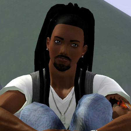 Sims 3 — Deshaun by mccreadie72 — Deshaun is an artistic sort - focusing on painting and sculpture, with little time for