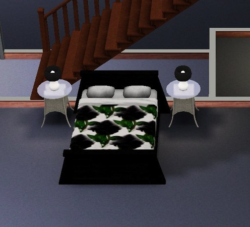 Sims 3 — BlackRoseFabricPattern005 by melissabrownkrapf2 — Part 5 of 10 in a set of Black Rose Fabric Patterns.