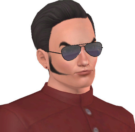 Sims 3 — Max Bonebreaker by deerwalker2 — A buffed out evil sim.