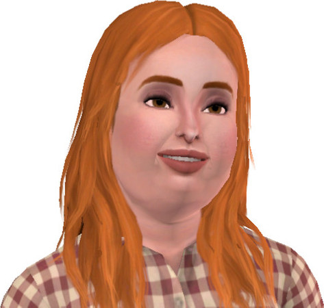 Sims 3 — Beth Onurshirt by deerwalker2 — Mrs. Onurshirt is a big 'O' lazy sim.