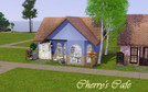 Sims 3 — Cherry's Cafe by Pindora — A small cafe where everything is homegrown and homecooked and a warm welcome is