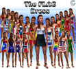 Sims 3 — The FLAG Dress by carit — The Flags are back! now your sims can look patriot and awesome at the same time :)
