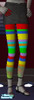 Sims 2 — Multicolor leggings by Nanouk2 — Rainbow leggings for your sims