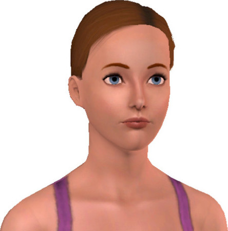 Sims 3 — Elizabeth Cattwalker by deerwalker2 — Sim portrait of my fiancee. ( more or less )