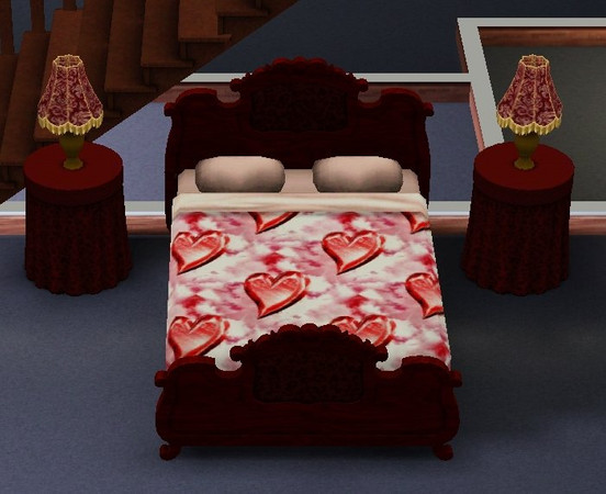 Sims 3 — HeartPattern002 by melissabrownkrapf2 — type: Misc. Object: Showing Bedding Part of a Heart Collection If you