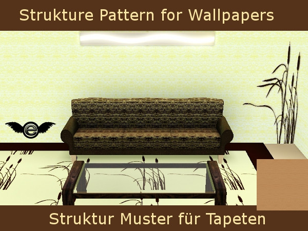 Sims 3 — Strukture Pattern for Wallpapers - Set Seagrass by engelchen1202 — Struktur Muster fuer Tapeten 2 Farben -