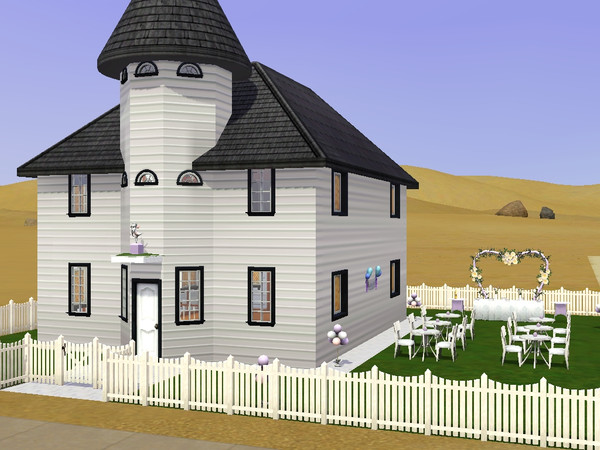 Sims 3 — Riverview Wedding Chapel by HollyHoskinson — A special place for you'er sims special day. no cc all ea. (