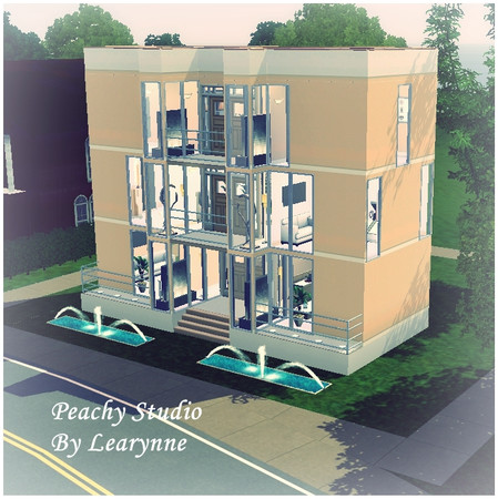 Sims 3 — Peachy Studios by Learynne2 — Salon and Tattoo Parlour - Give your Sims the makeover they' ve always desired!