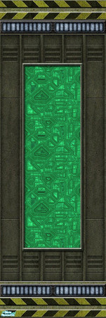 Sims 2 — Discovery Paneling #12 by estatica — Part of the second batch of the Discovery Set, this wall is made of thick