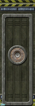 Sims 2 — Discovery Paneling #9 by estatica — Part of the second batch of the Discovery Set, this wall is made of thick