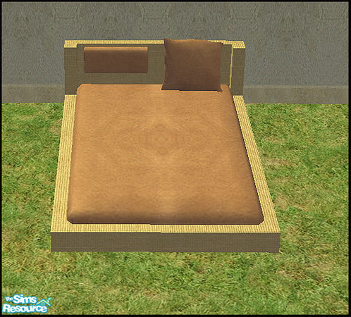 Sims 2 — Valentine - bed by steffor — 
