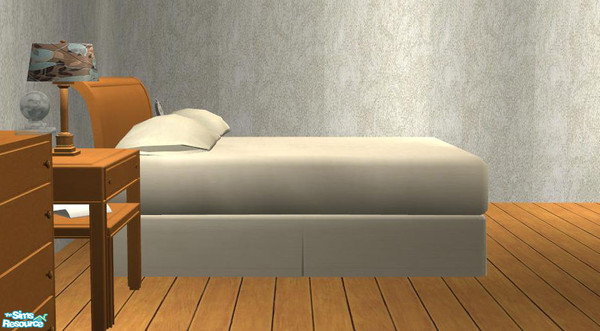 Sims 2 — PB Bedroom Recolor Honey - Bed Matress cream by ShinoKCR — 