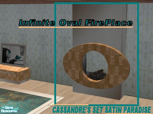 Sims 2 — Cassandre\'s set Satin Paradise - Infinite fireplace by kibanahnah — Recolor of Mango sims garance fireplace .
