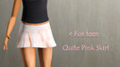 Sims 3 — Quite pink Skirt for teen. by lucross2 — A little summer skirt for teens. I hope you like it :).
