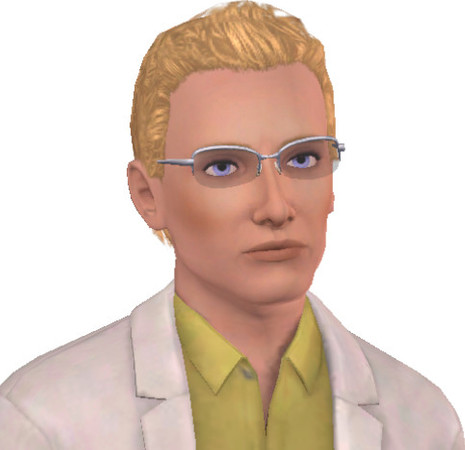 Sims 3 — Anthony Beckett by Haywire_Hakaze — A sim based on John Cabrera. Love science but have a difficult time