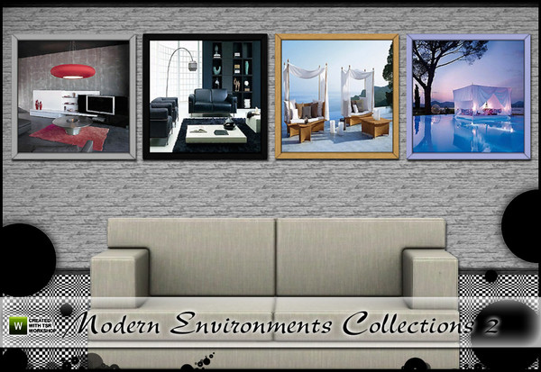 Sims 3 — Modern Environments Collections 2 by Devirose — by Devirose-A nice collection for minimal and modern
