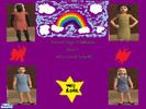 Sims 2 — School days collection 1 by melaniecox — a set of 4 school summer dresses from the United Kingdom