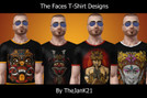 Sims 3 — The Faces T-Shirts by TheJanK21 by TheJanK212 — These T-Shirts has 4 designs that I found on the internet. Those