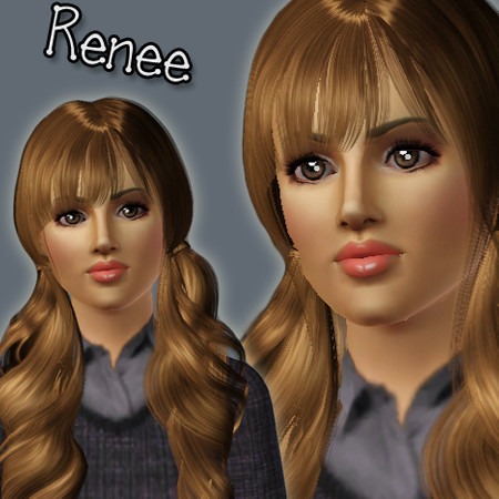 Sims 3 — Renee by beckasweird2 — Female sim y/a